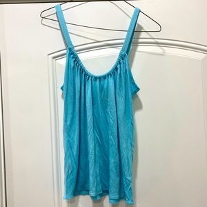 Women’s Calvin Klein Tank Top; Turquoise/Blue; Size Small